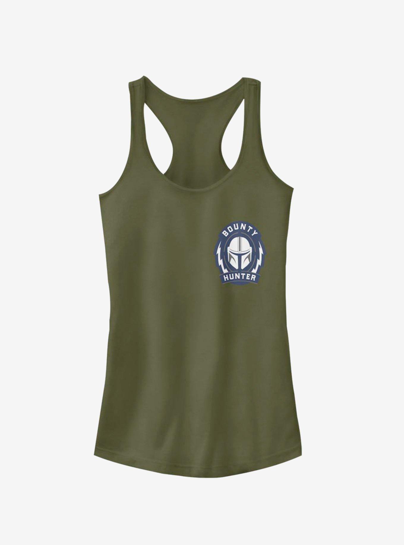 Star Wars The Mandalorian Bounty Hunter Logo Girls Tank, , hi-res