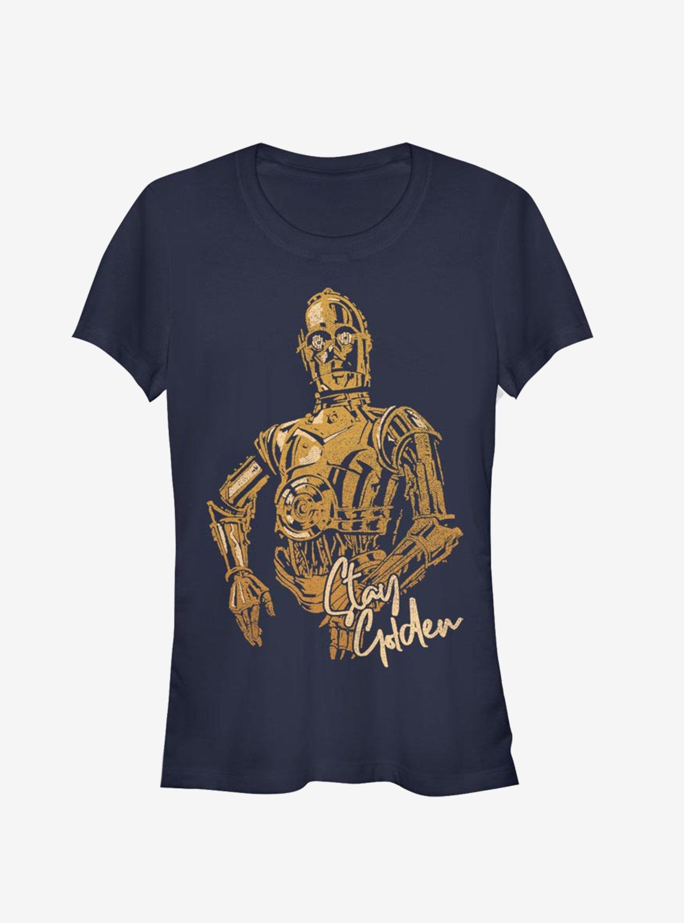 Star Wars Episode IX The Rise Of Skywalker C-3PO Stay Golden Girls T-Shirt, , hi-res