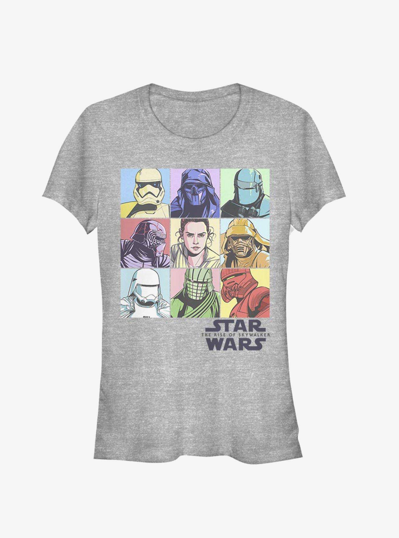 Star Wars Episode IX The Rise Of Skywalker Pastel Rey Boxes Girls T-Shirt, , hi-res