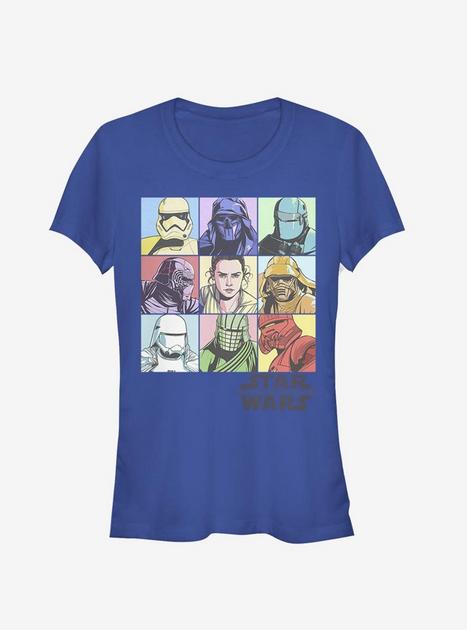 Star Wars Episode IX The Rise Of Skywalker Pastel Rey Boxes Girls T ...