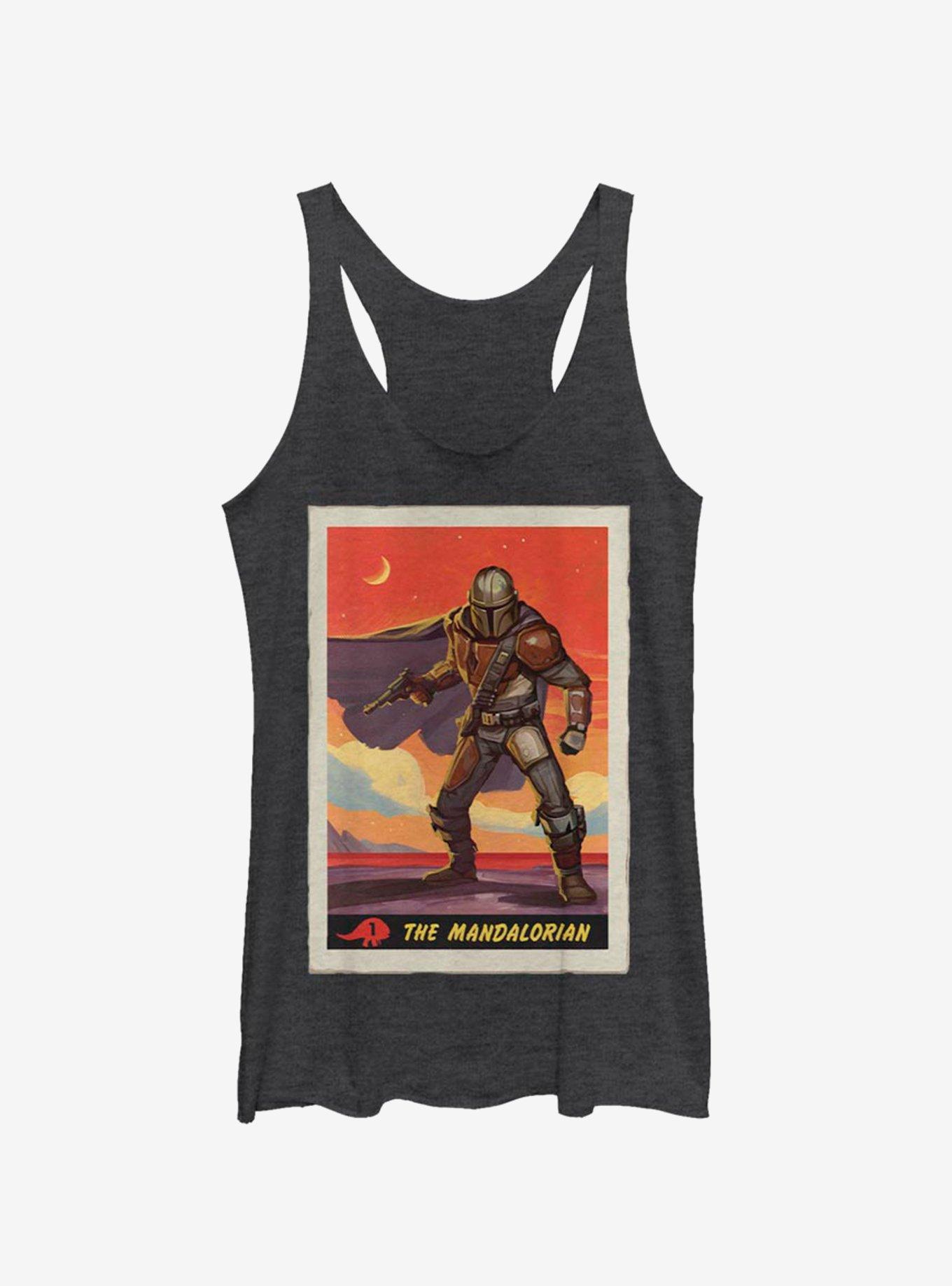 Star Wars The Mandalorian Mandalorian Poster Girls Tank, , hi-res
