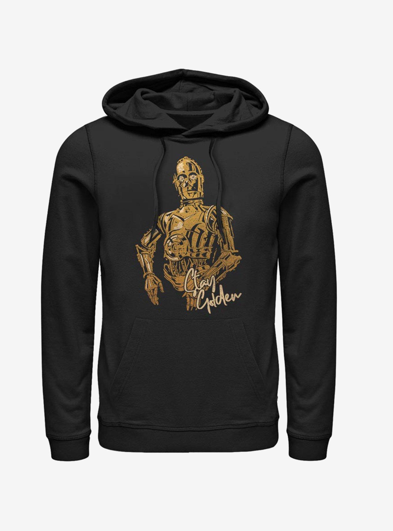 Star Wars Episode IX The Rise Of Skywalker C-3PO Stay Golden Hoodie