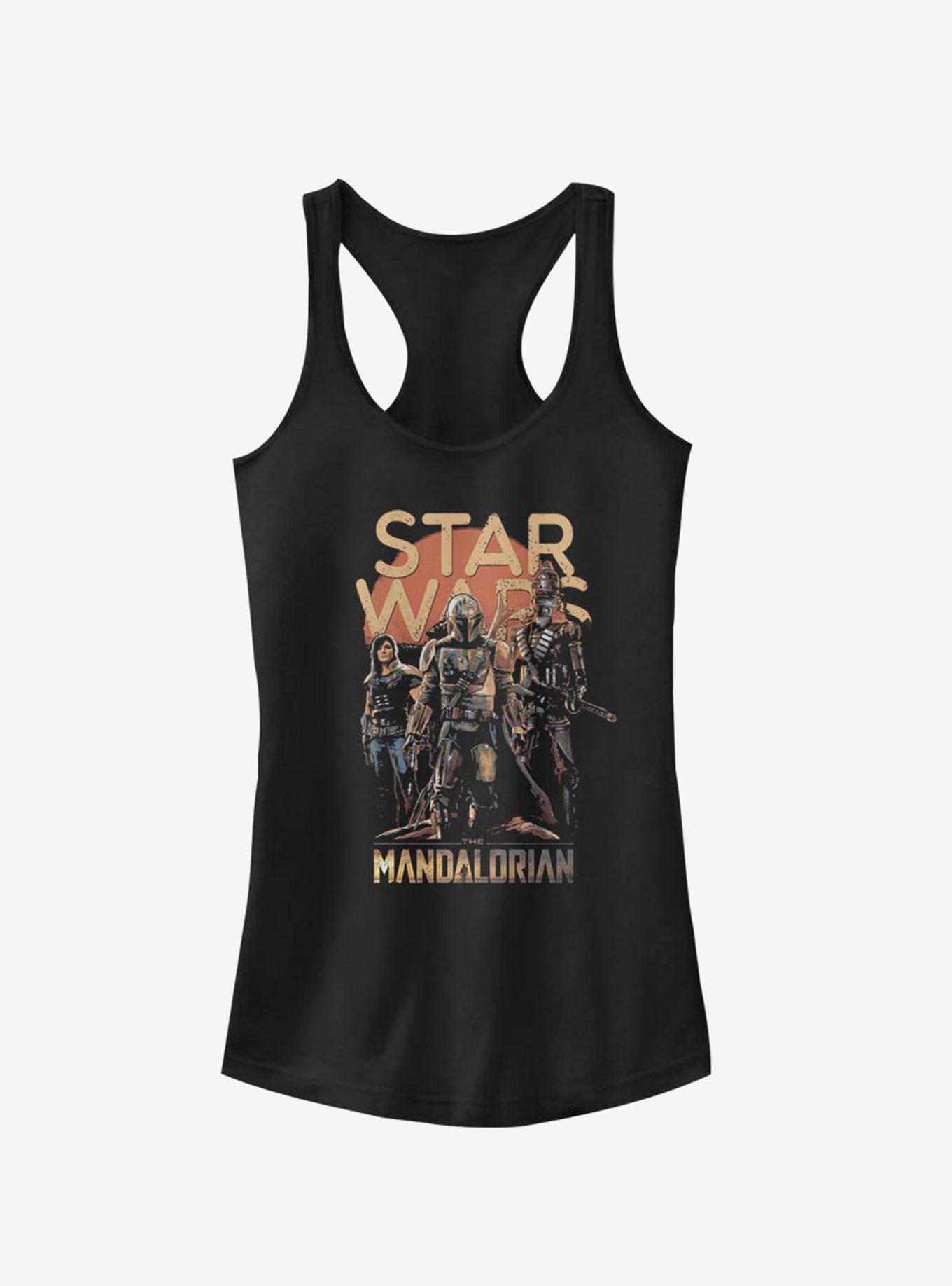 Star Wars The Mandalorian More Credits Girls Tank, BLACK, hi-res