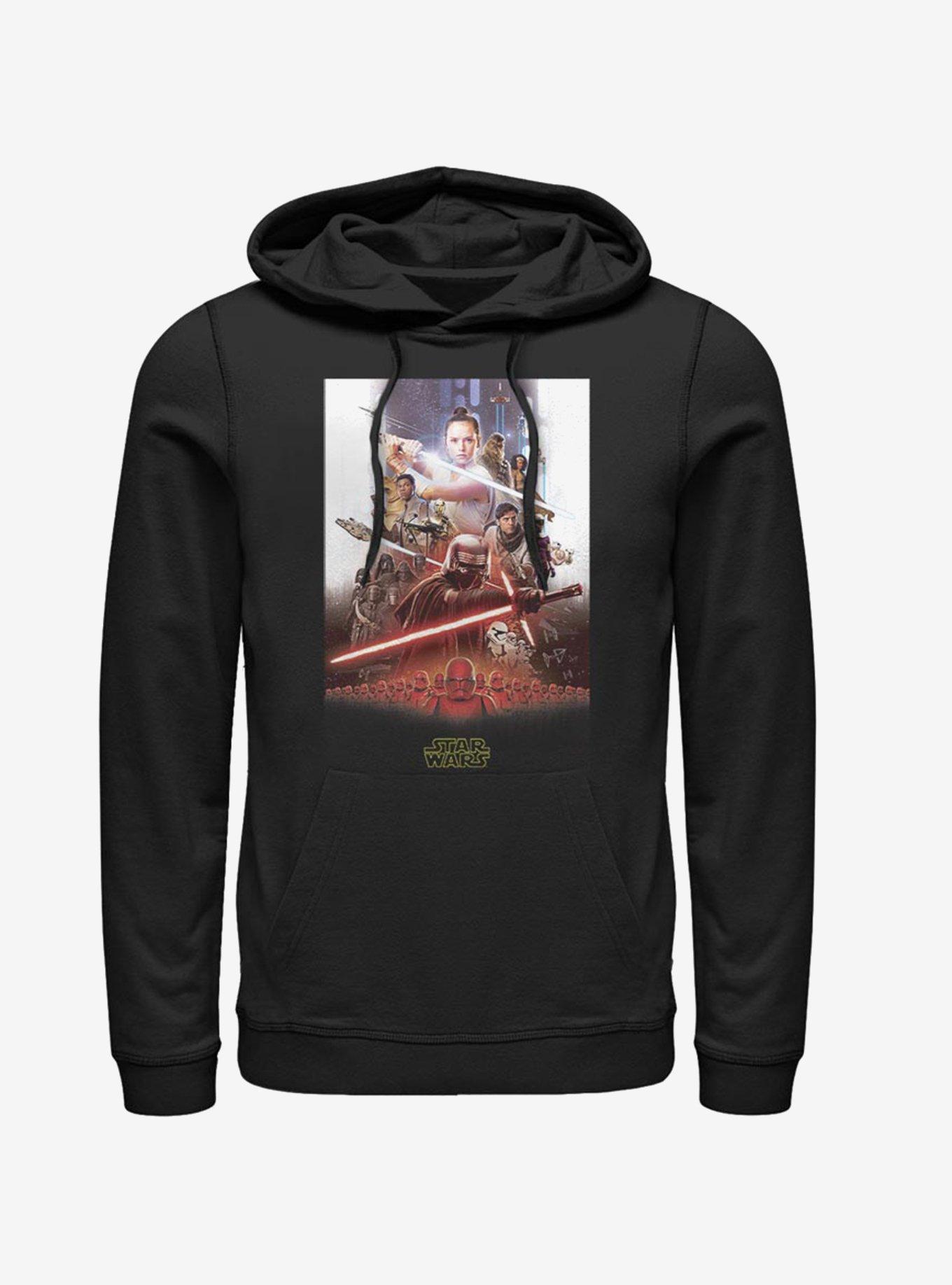 Star Wars Episode IX The Rise Of Skywalker Last Poster Hoodie, , hi-res