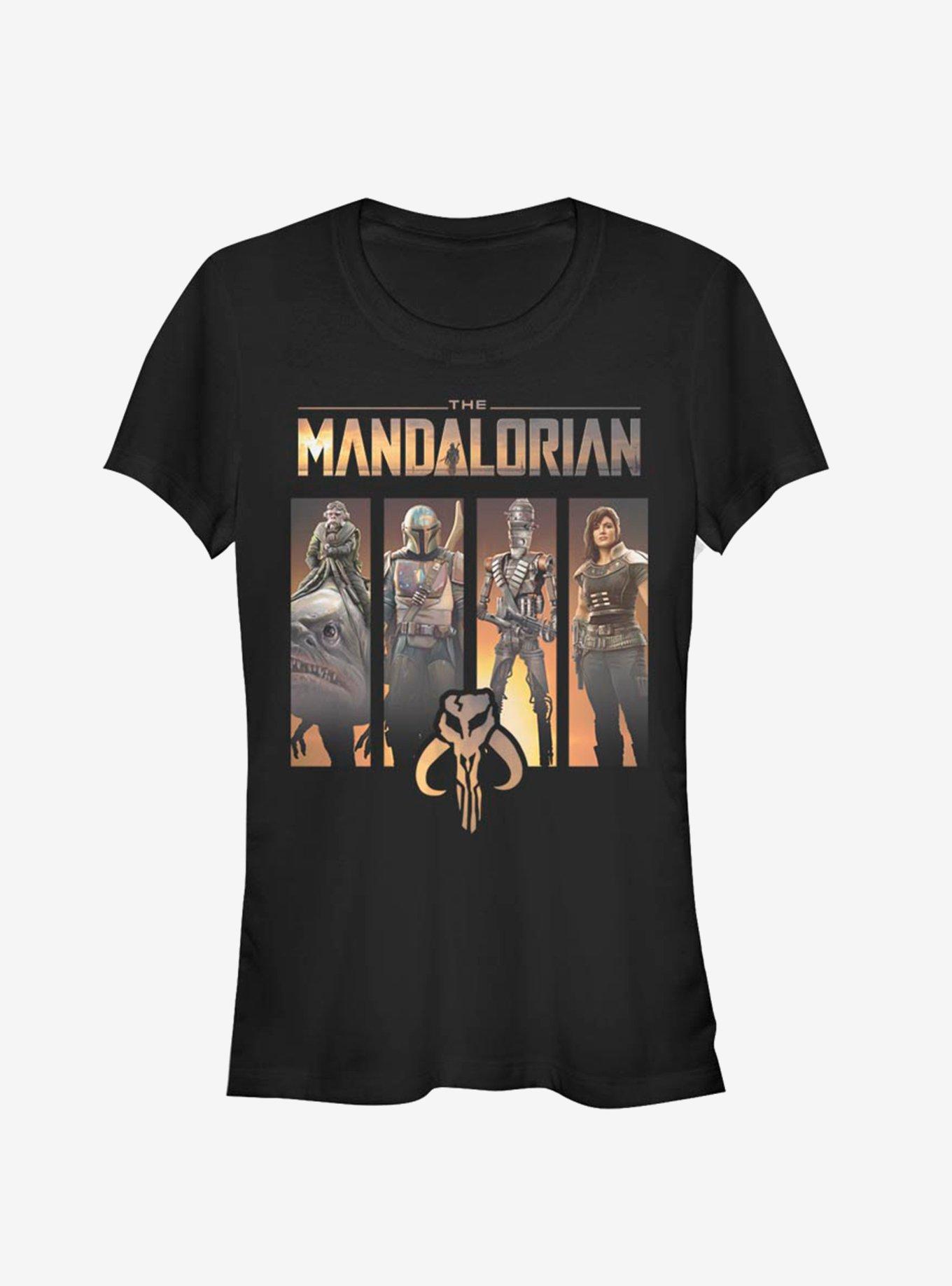 Star Wars The Mandalorian Box Up Girls T-Shirt, BLACK, hi-res