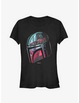 Star Wars The Mandalorian Helmet Explanation Girls T-Shirt, , hi-res