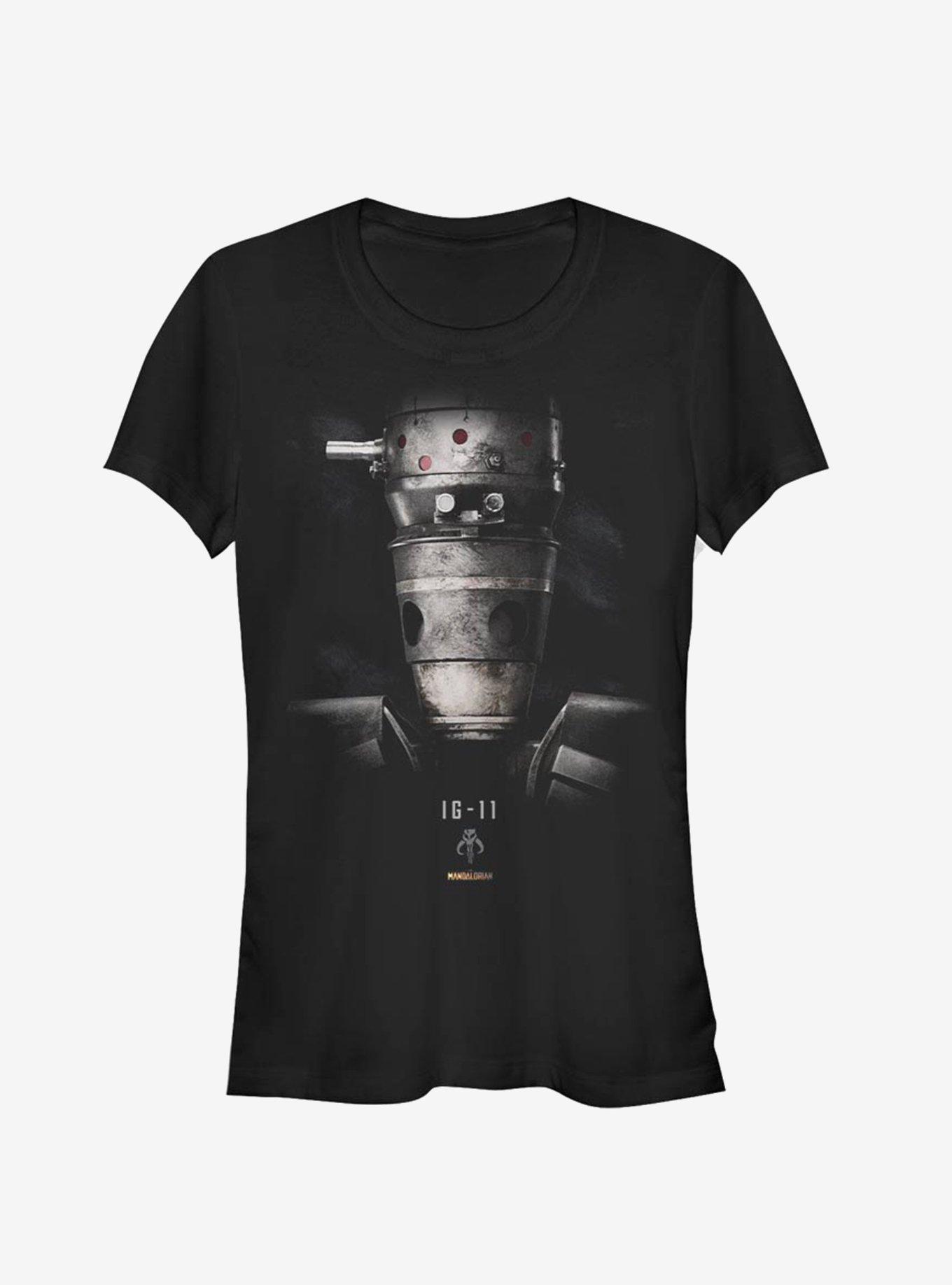 Star Wars The Mandalorian IG-11 Portrait Girls T-Shirt