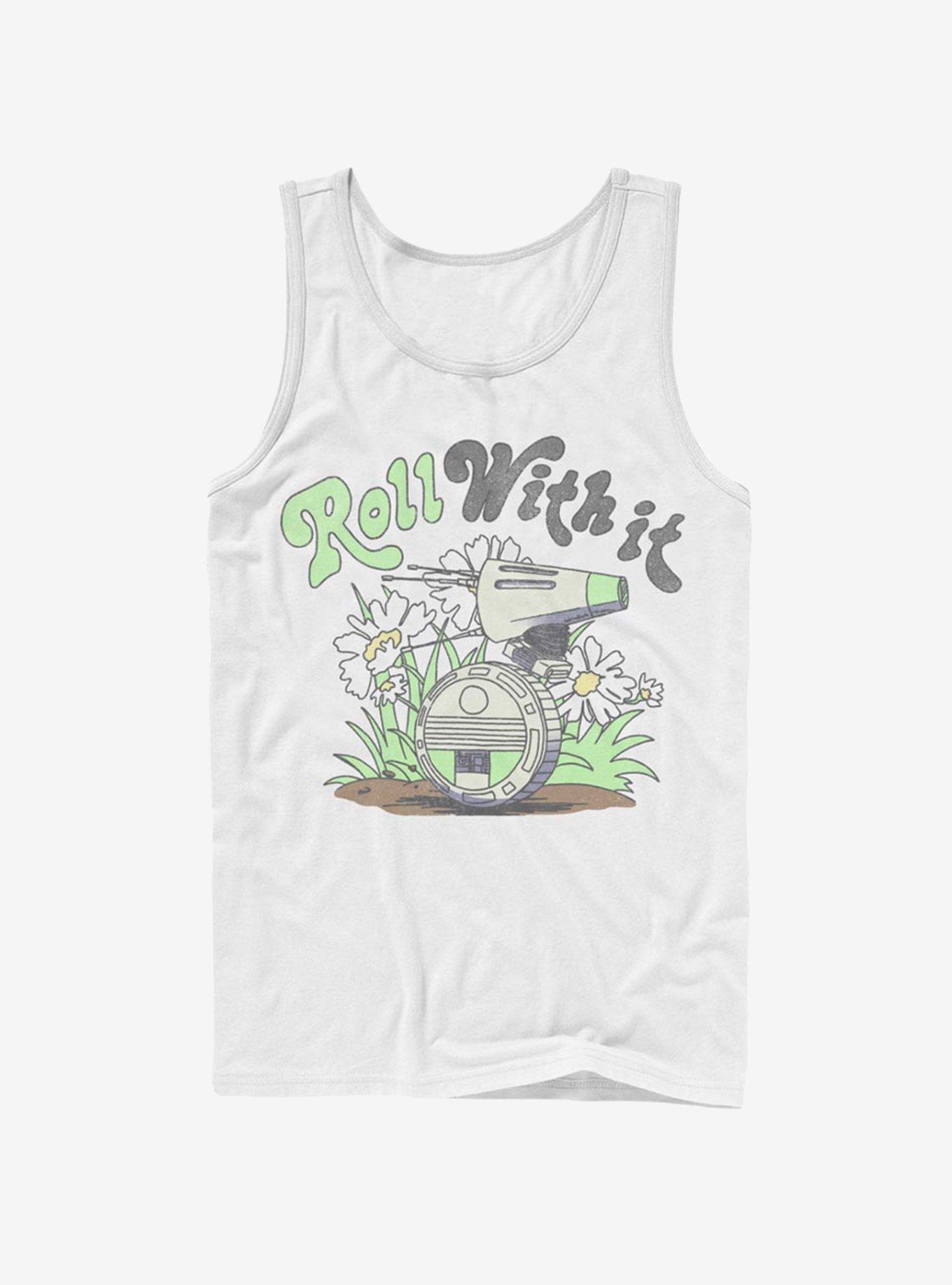 Star Wars Episode IX The Rise Of Skywalker Roll With It Tank, WHITE, hi-res