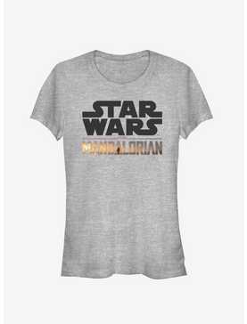 Star Wars The Mandalorian Stacked Logo Girls T-Shirt, , hi-res