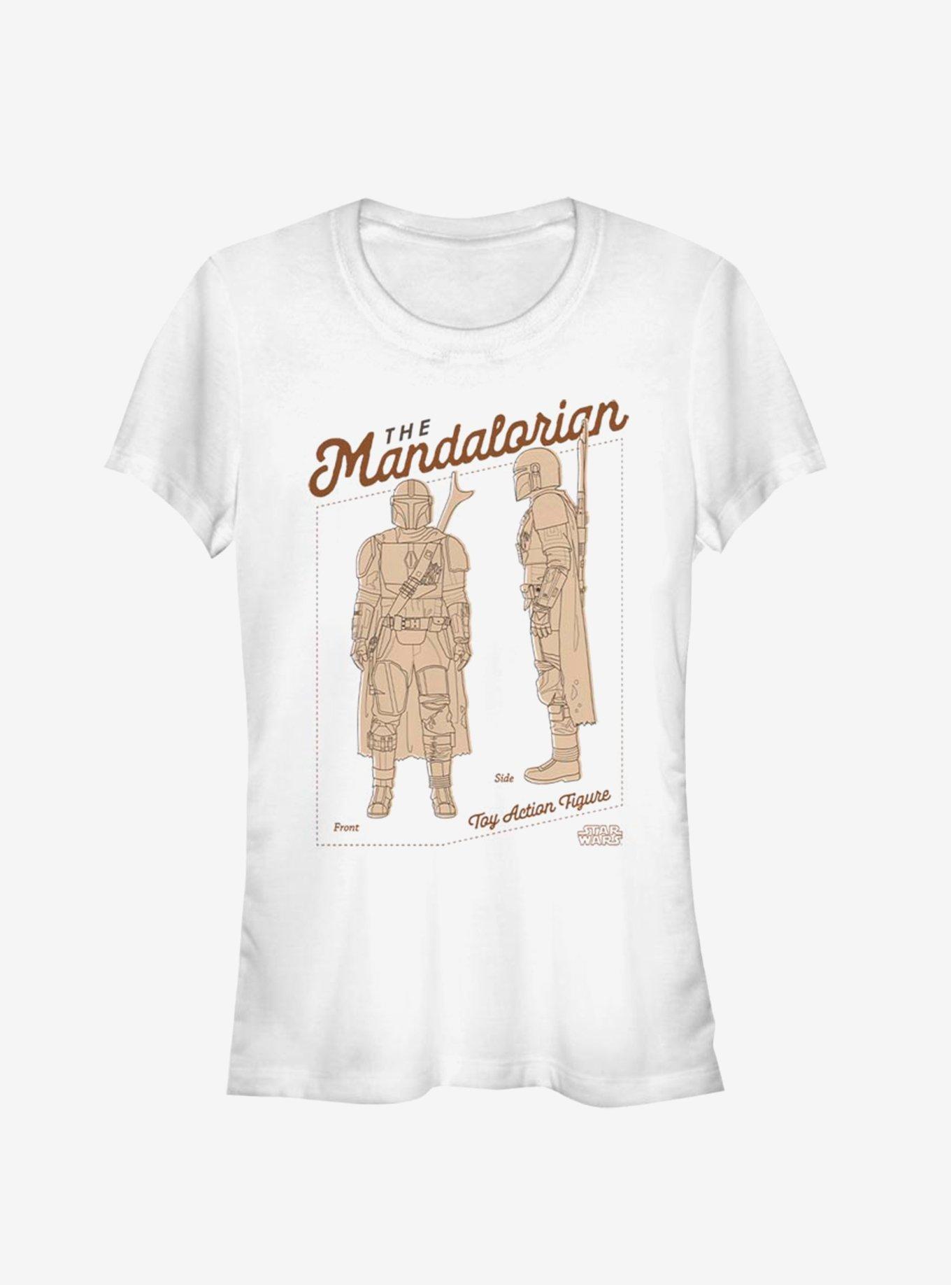 Star Wars The Mandalorian Girls T-Shirt, WHITE, hi-res