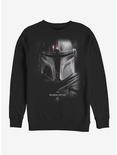 Star Wars The Mandalorian Hero Shot Sweatshirt, BLACK, hi-res