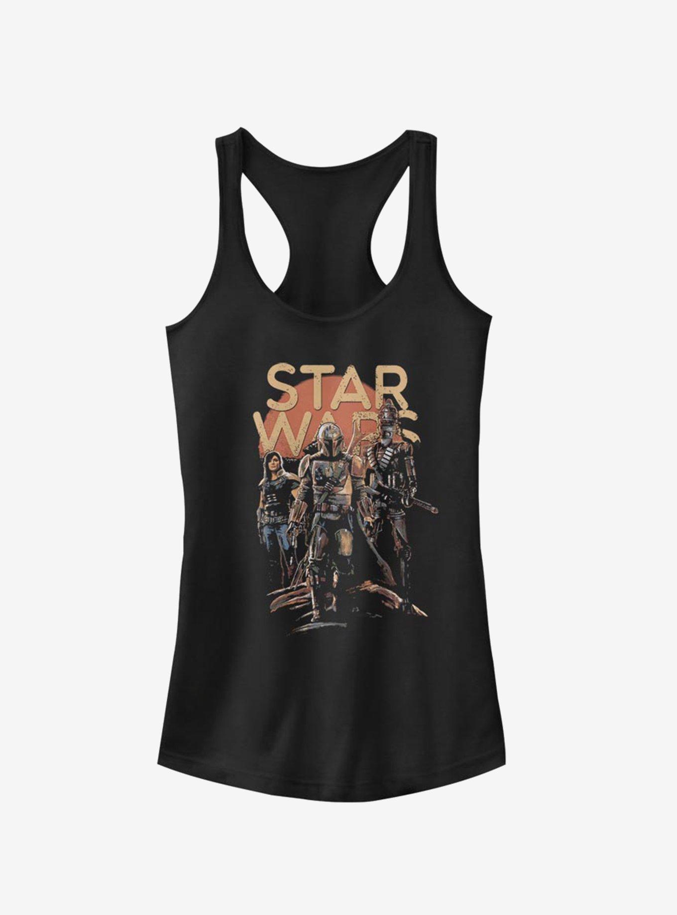 Star Wars The Mandalorian A Few Credits More Girls Tank, BLACK, hi-res
