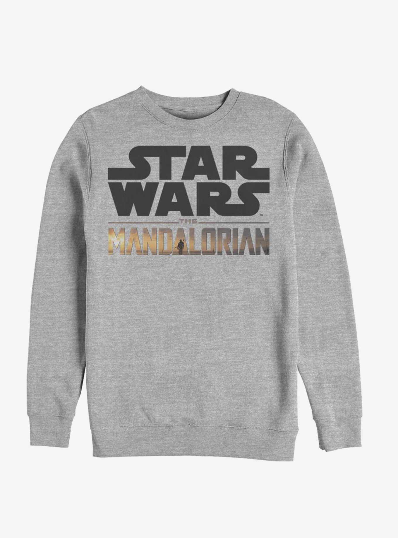 Star Wars The Mandalorian Stacked Logo Sweatshirt, , hi-res