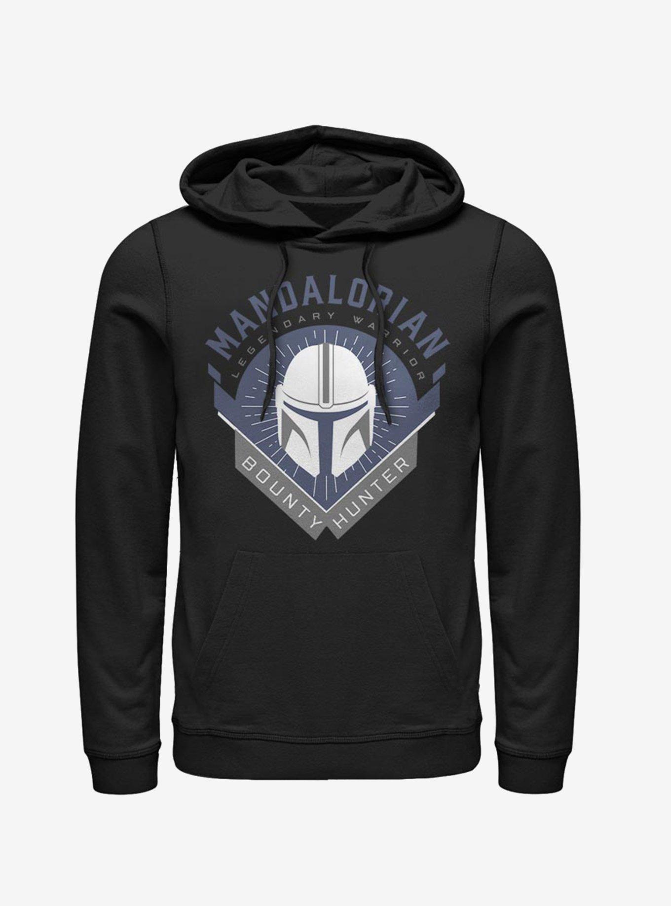 Star Wars The Mandalorian Mandalorian Crest Hoodie, BLACK, hi-res