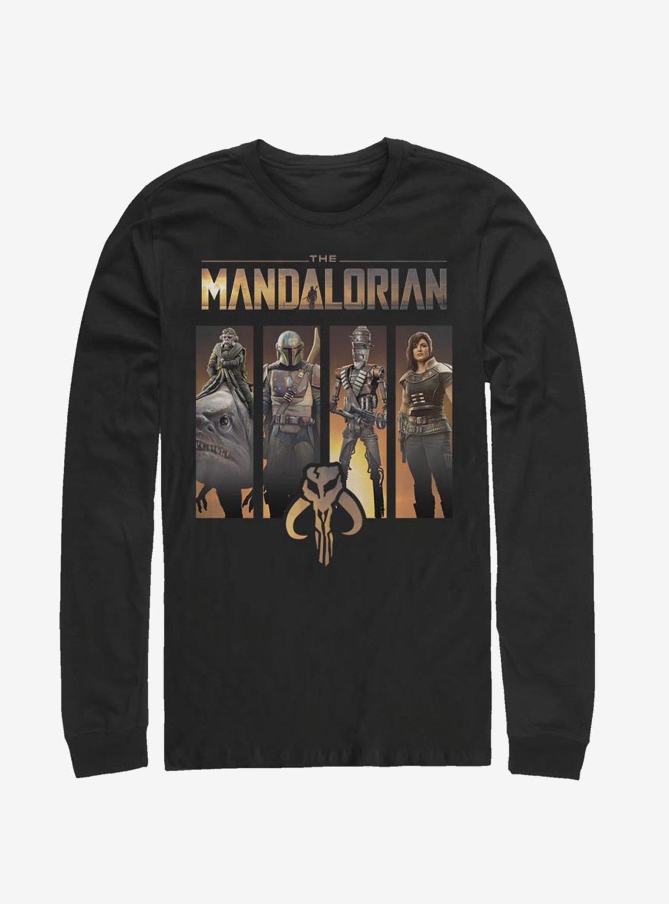 Star Wars The Mandalorian Box Up Long-Sleeve T-Shirt