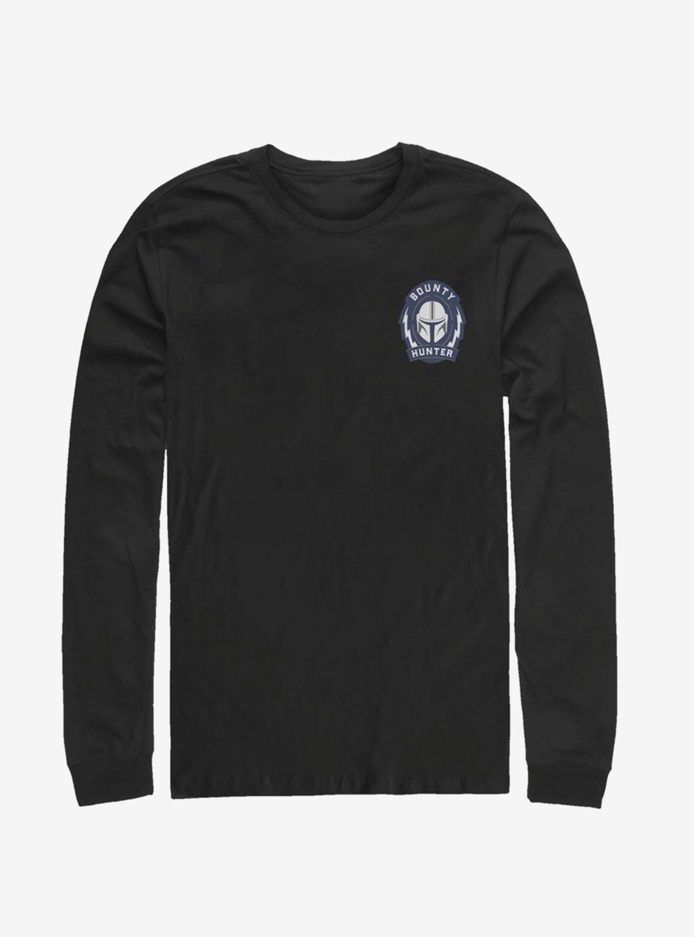 Star Wars The Mandalorian Bounty Hunter Logo Long-Sleeve T-Shirt, , hi-res