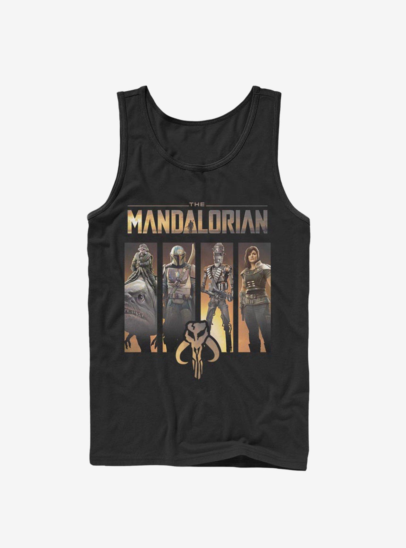 Star Wars The Mandalorian Box Up Tank Top, BLACK, hi-res