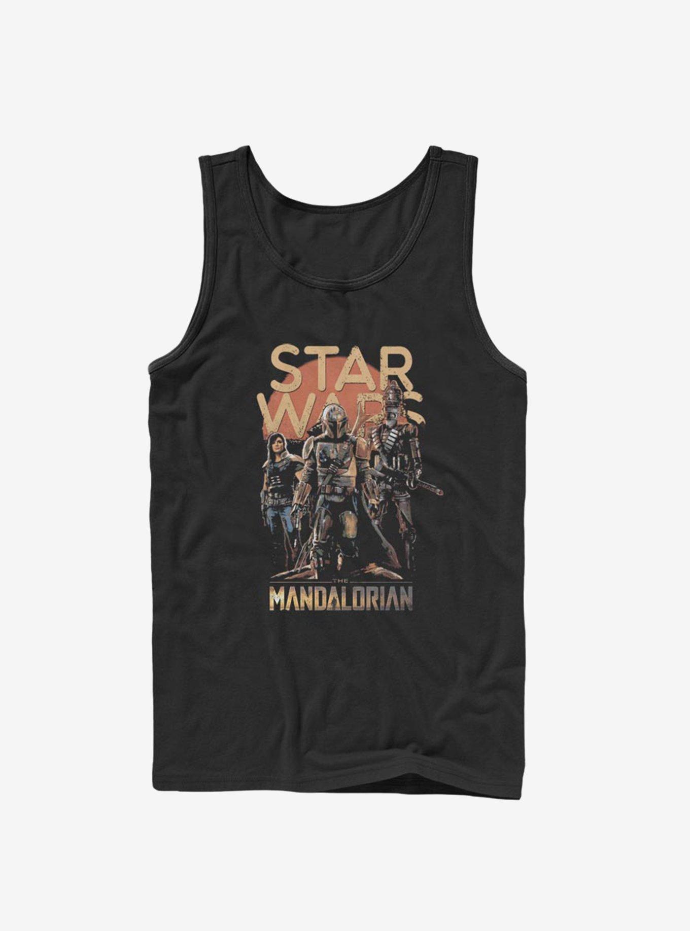 Star Wars The Mandalorian More Credits Tank, BLACK, hi-res