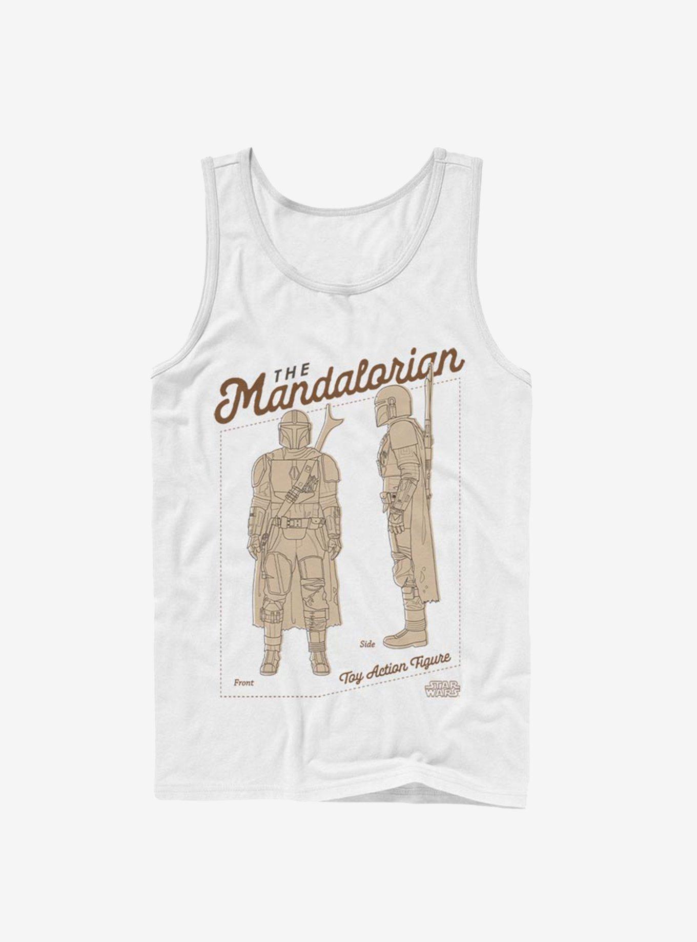 Star Wars The Mandalorian Tank, WHITE, hi-res