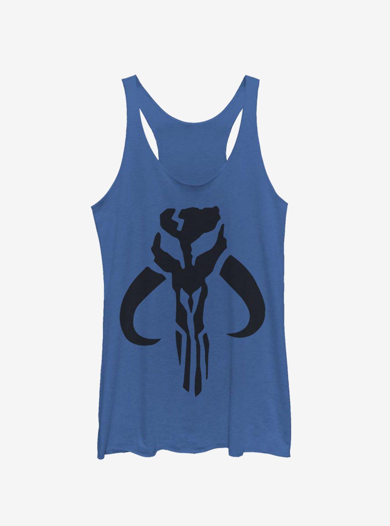 Star Wars The Mandalorian Simple Symbol Girls Tank, ROY HTR, hi-res