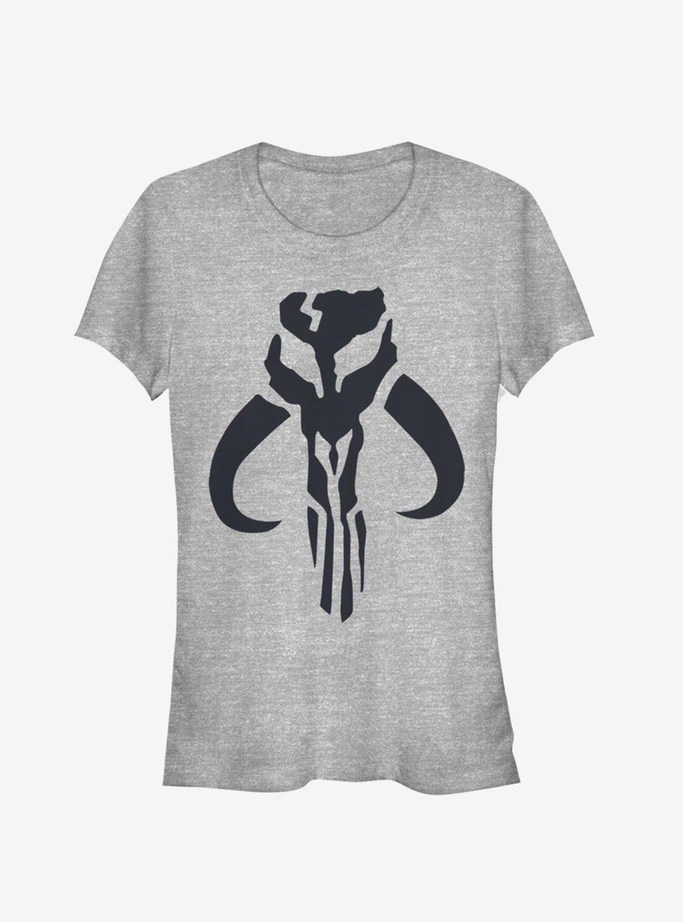 Star Wars The Mandalorian Simple Symbol Girls T-Shirt