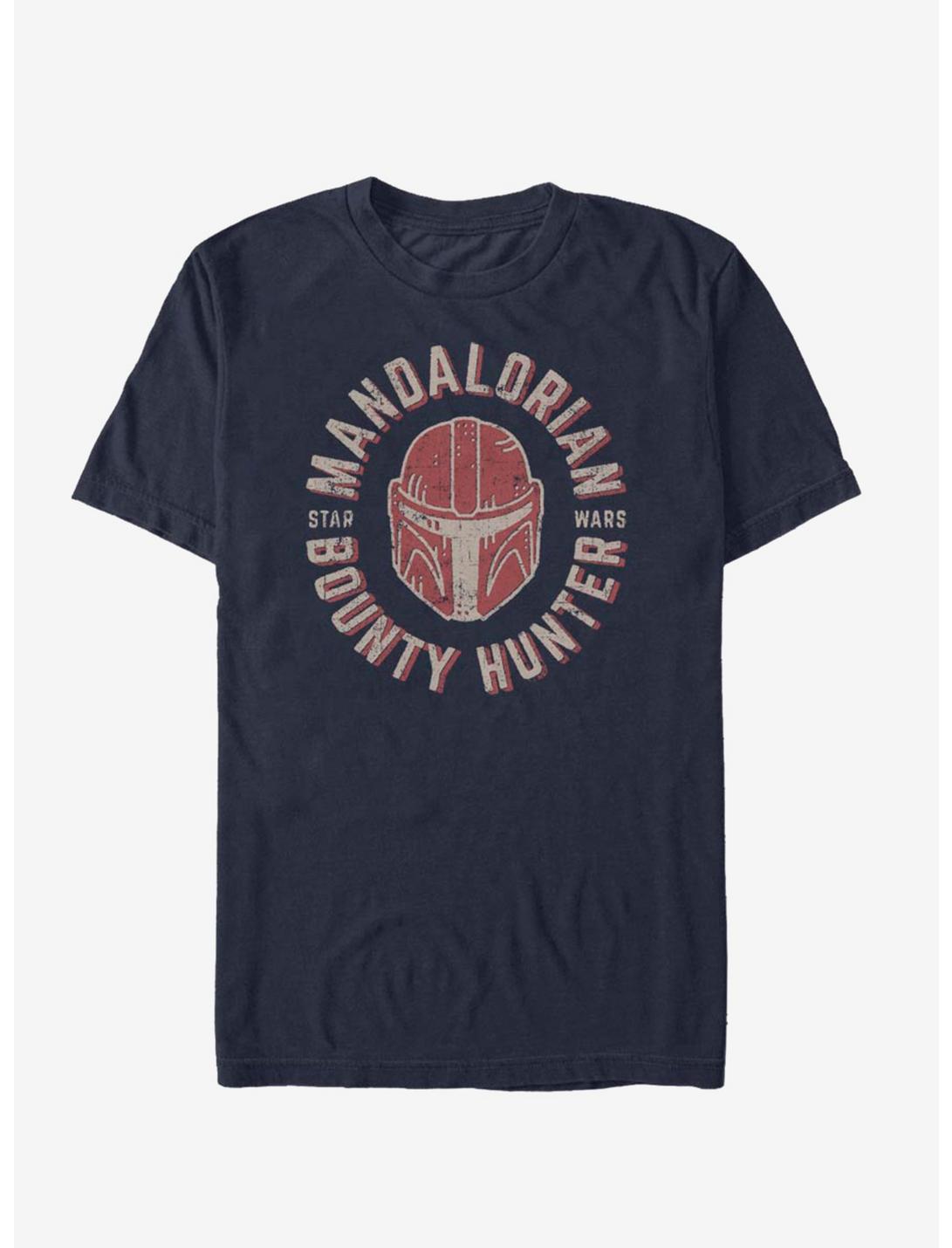 Star Wars The Mandalorian Lone Wolf T-Shirt, NAVY, hi-res