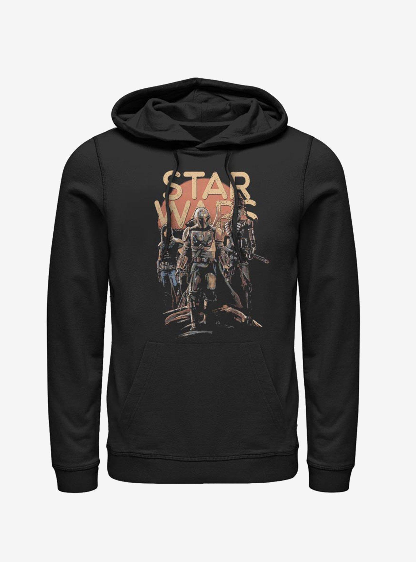 Star Wars The Mandalorian A Few Credits More Hoodie, BLACK, hi-res