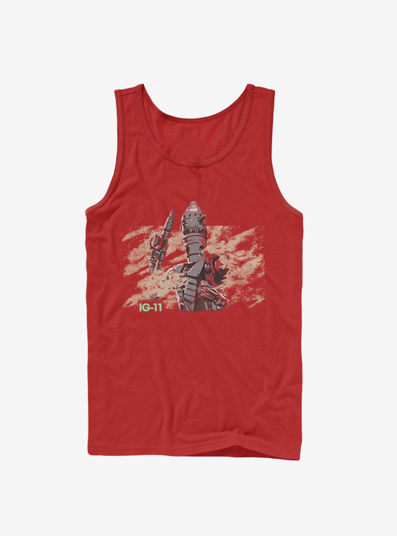 Star Wars The Mandalorian IG-11 Droid Tank, RED, hi-res