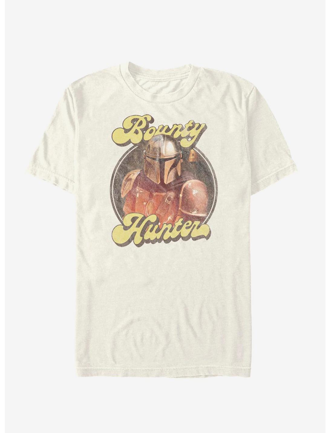 Star Wars The Mandalorian Bounty Hunter Retro T-Shirt, , hi-res