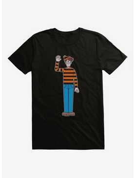 Where's Waldo Halloween Orange Striped Sweater T-Shirt, , hi-res