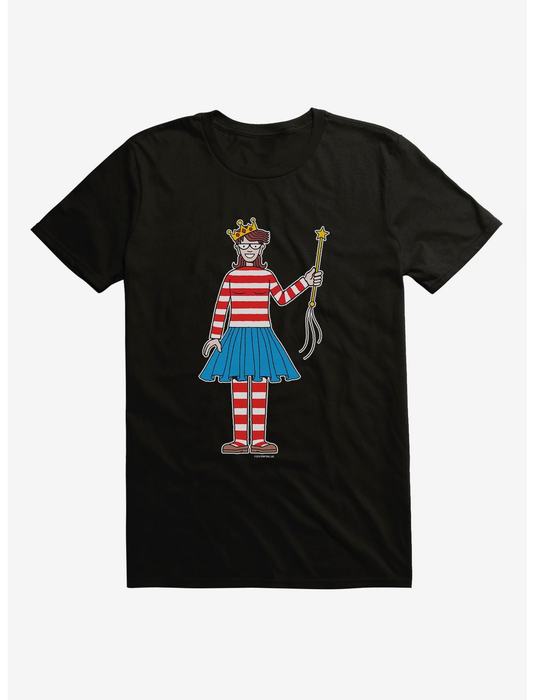 Where's Waldo Princess Wenda T-Shirt, BLACK, hi-res