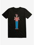 Where's Waldo Pumpkin Garland T-Shirt, BLACK, hi-res