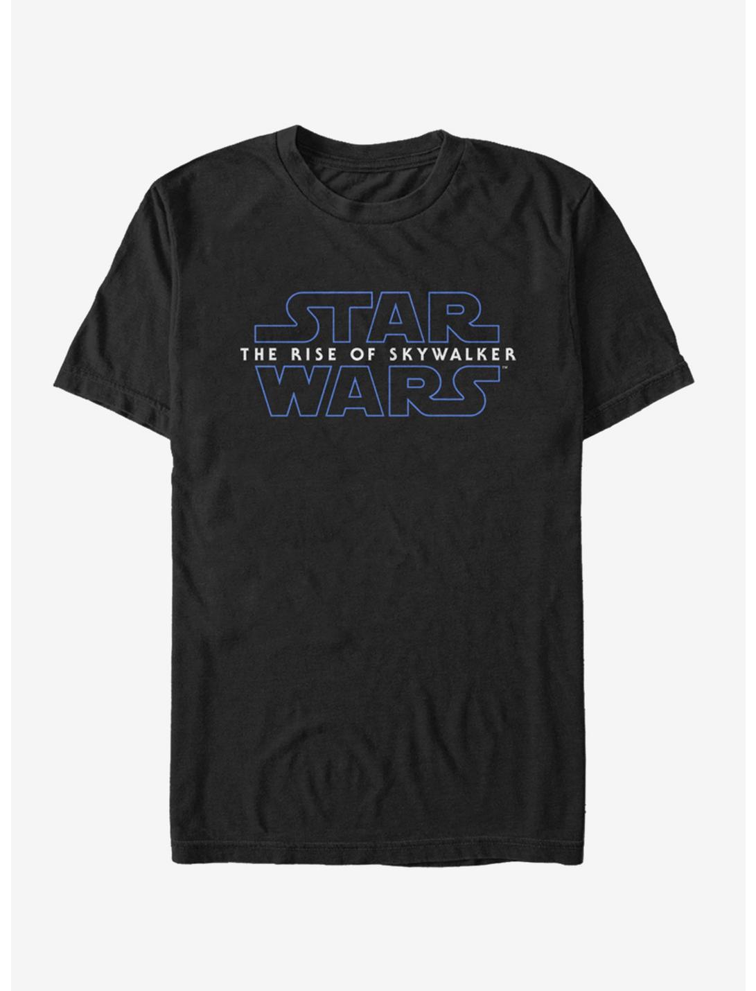 Star Wars Episode IX The Rise Of Skywalker Logo T-Shirt, BLACK, hi-res
