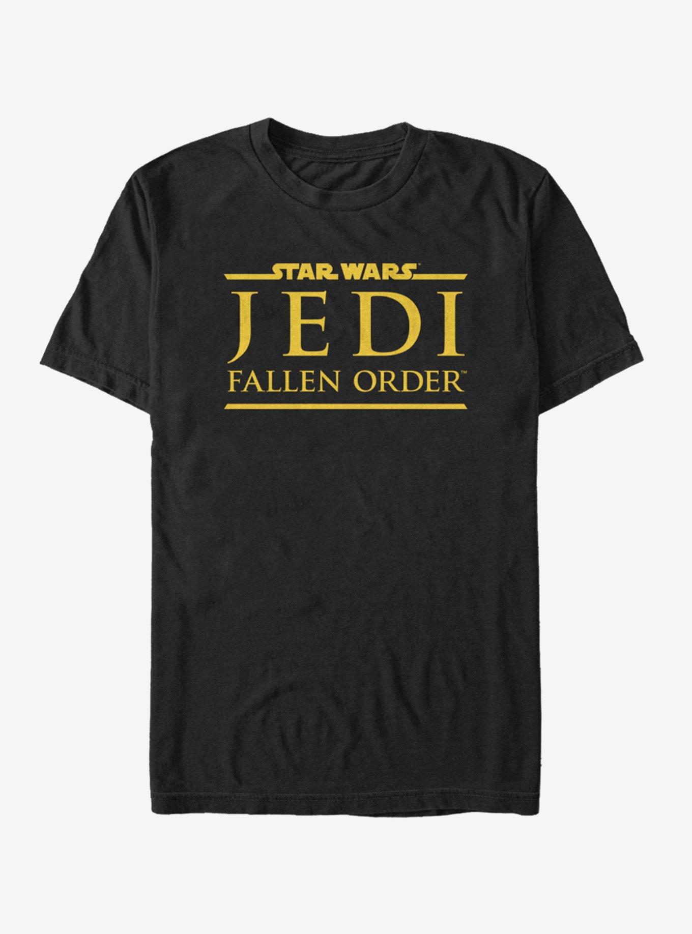 Star Wars Jedi Fallen Order Logo T-Shirt, BLACK, hi-res