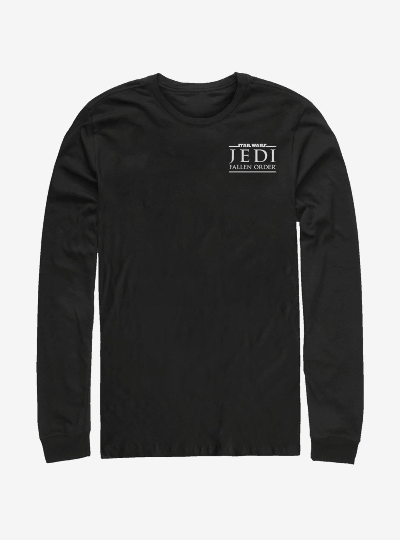 Star Wars Jedi Fallen Order Pocket Logo Long-Sleeve T-Shirt, BLACK, hi-res