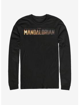 Plus Size Star Wars The Mandalorian Logo Long-Sleeve T-Shirt, , hi-res