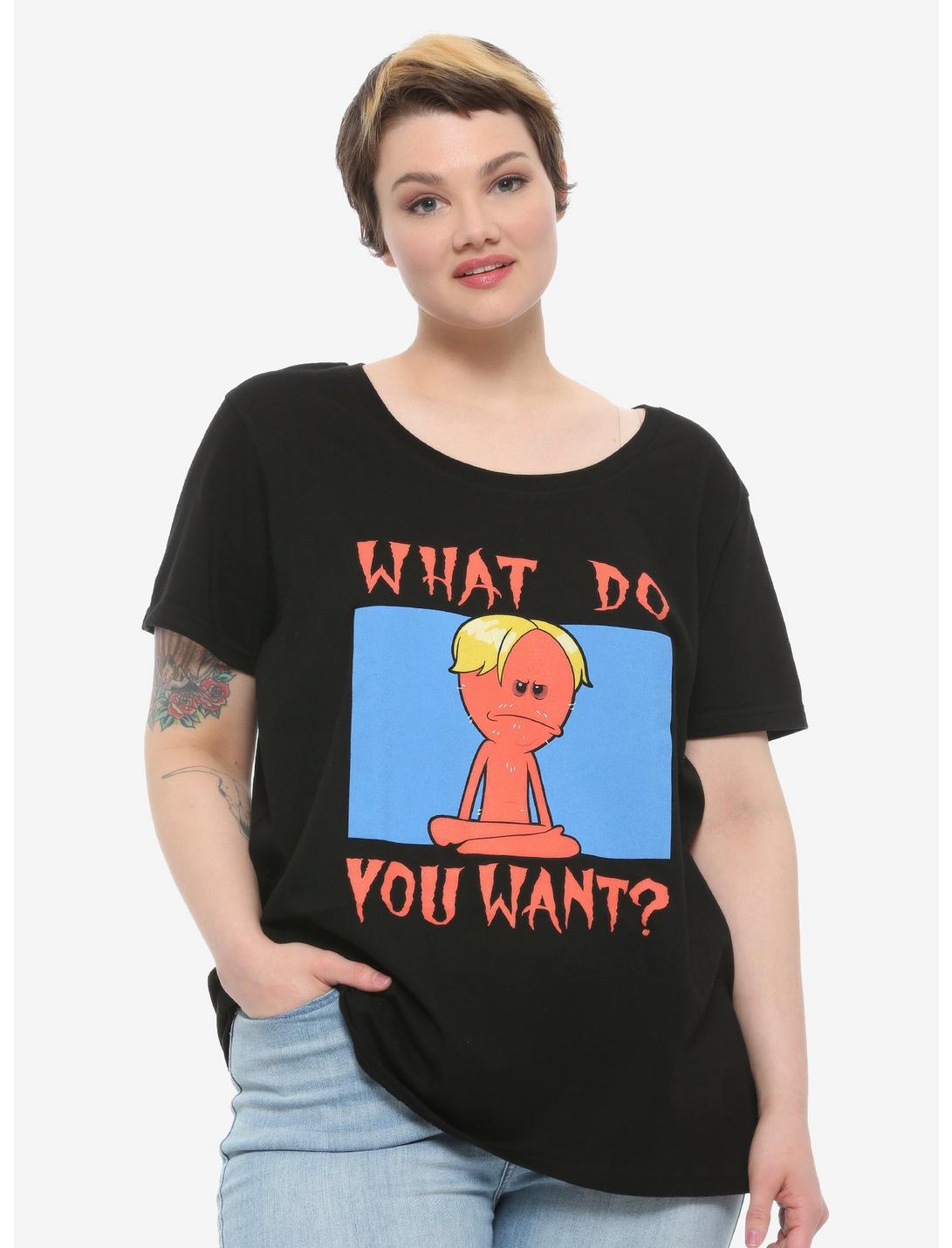 Rick And Morty Off-Brand Meeseeks Girls T-Shirt Plus Size, MULTI, hi-res