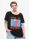Rick And Morty Off-Brand Meeseeks Girls T-Shirt Plus Size, MULTI, hi-res