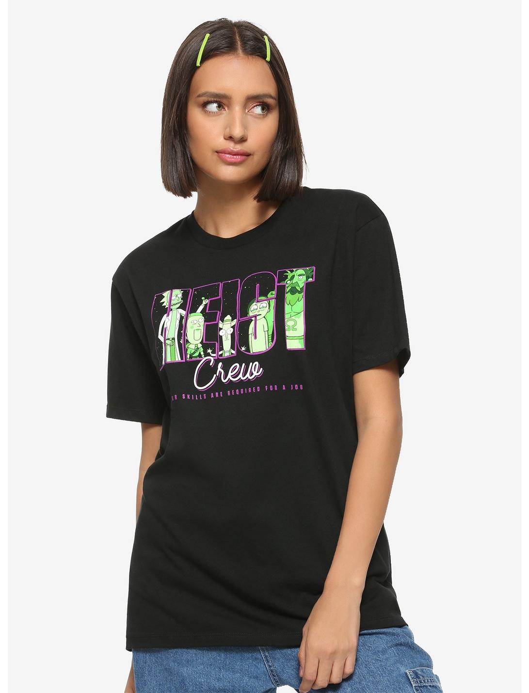 Rick And Morty Heist Crew Girls T-Shirt, MULTI, hi-res