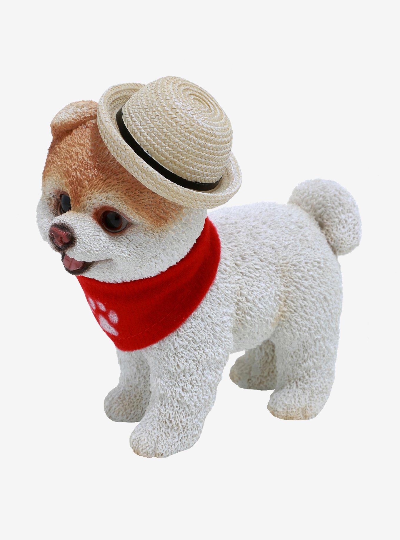 Boo The World's Cutest Dog Straw Hat Resin Figure, , hi-res