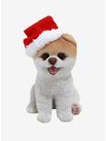 Boo The World's Cutest Dog Christmas Santa Hat Resin Figure, , hi-res