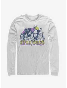 Star Wars Episode IX The Rise Of Skywalker Retro Rebel Long-Sleeve T-Shirt, , hi-res