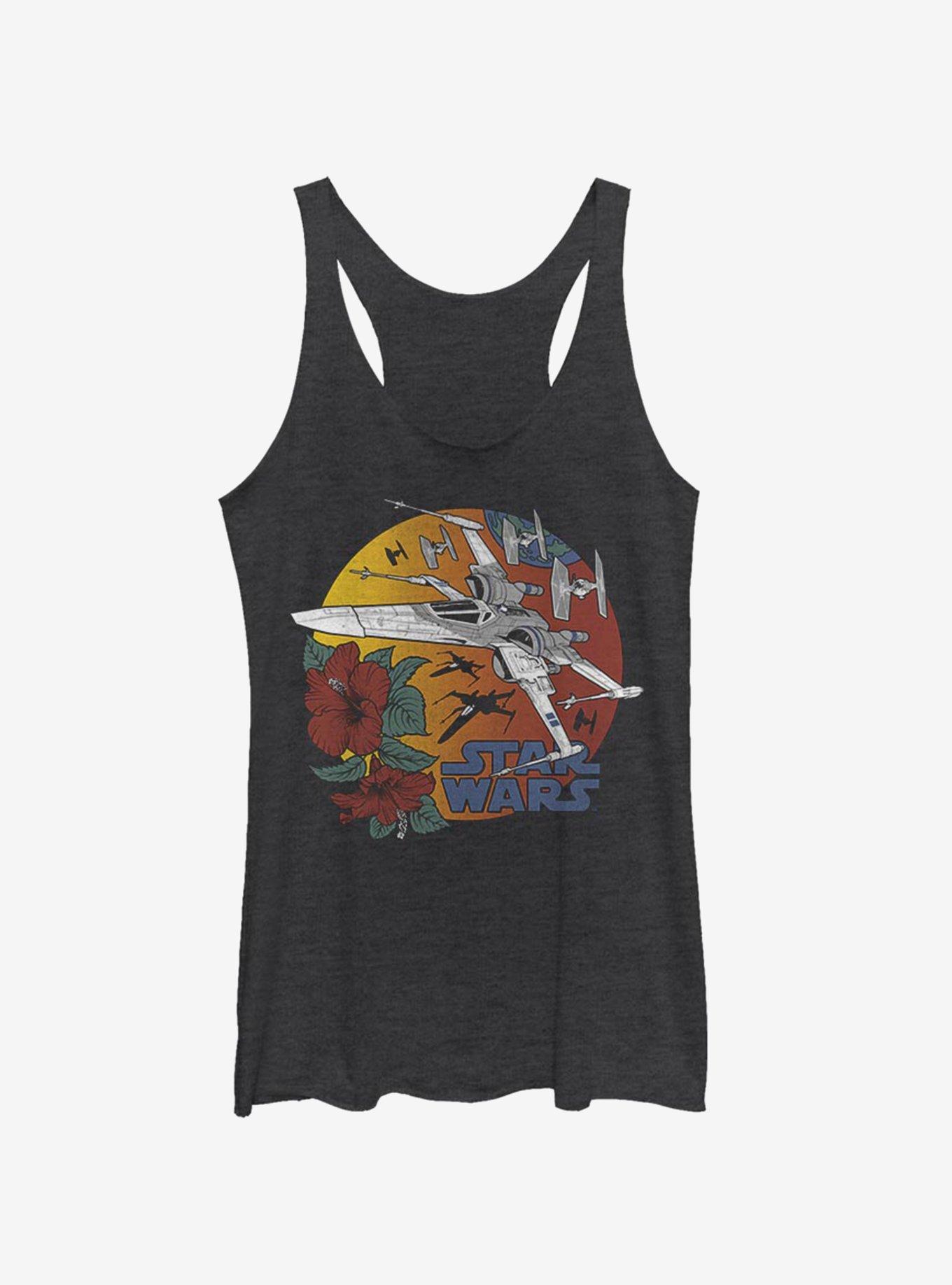 Star Wars Episode IX The Rise Of Skywalker Punch It Girls Tank, BLK HTR, hi-res