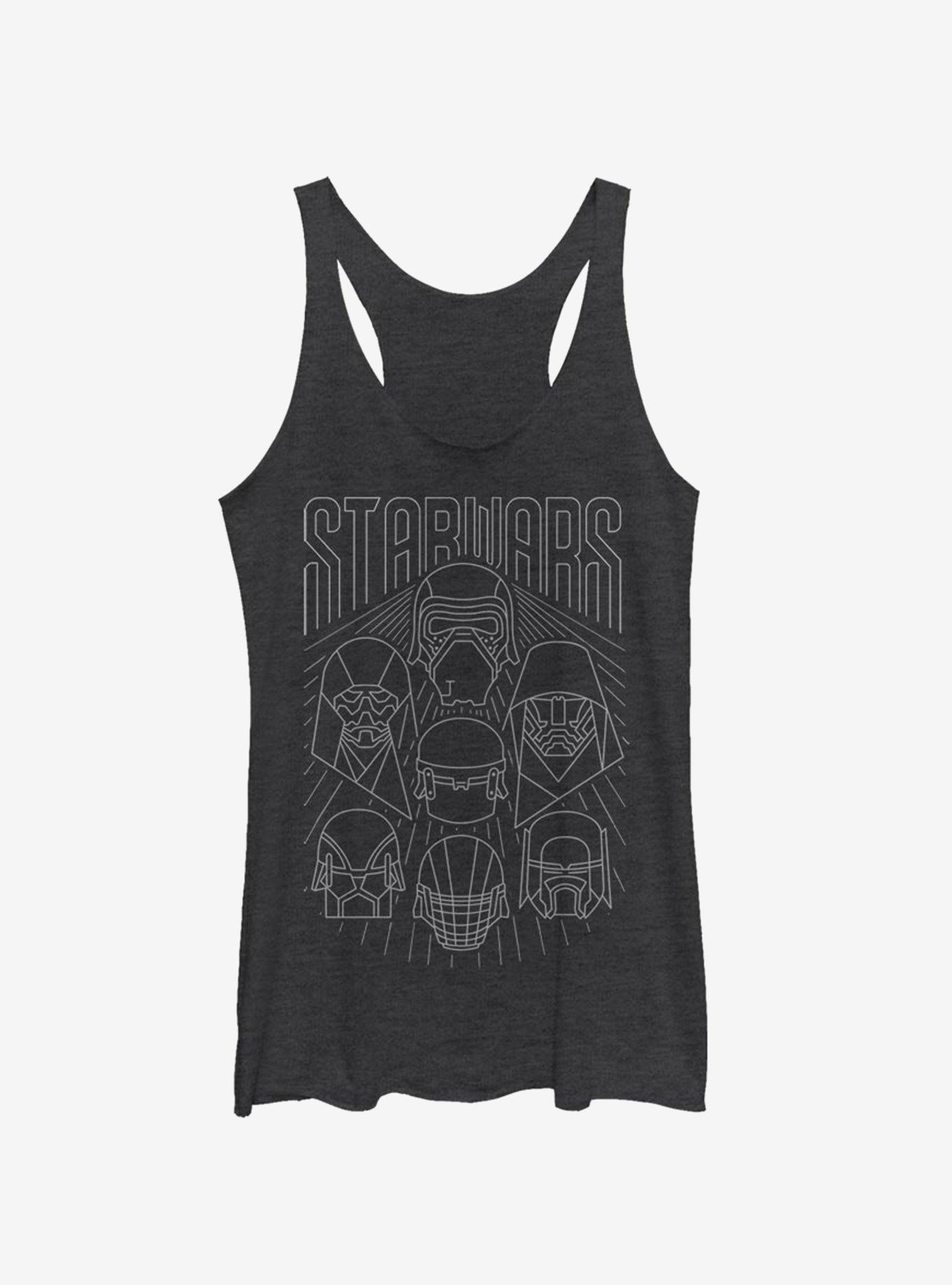 Star Wars Episode IX The Rise Of Skywalker Dark Side Band Girls Tank Top, , hi-res