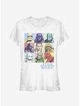 Star Wars Episode IX The Rise Of Skywalker Pastel Rey Boxes Girls T-Shirt, WHITE, hi-res