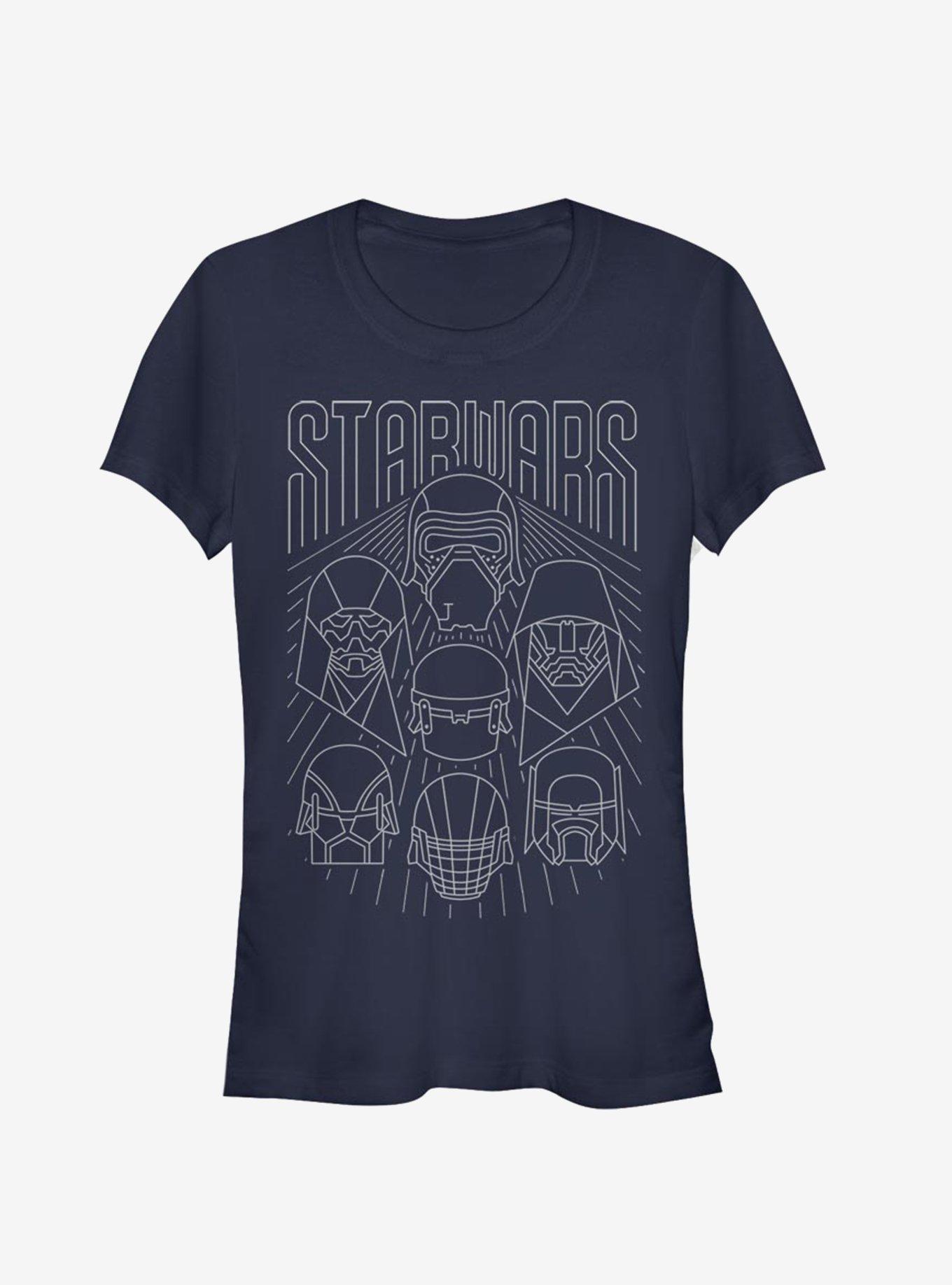 Star Wars Episode IX The Rise Of Skywalker Dark Side Band Girls T-Shirt, , hi-res