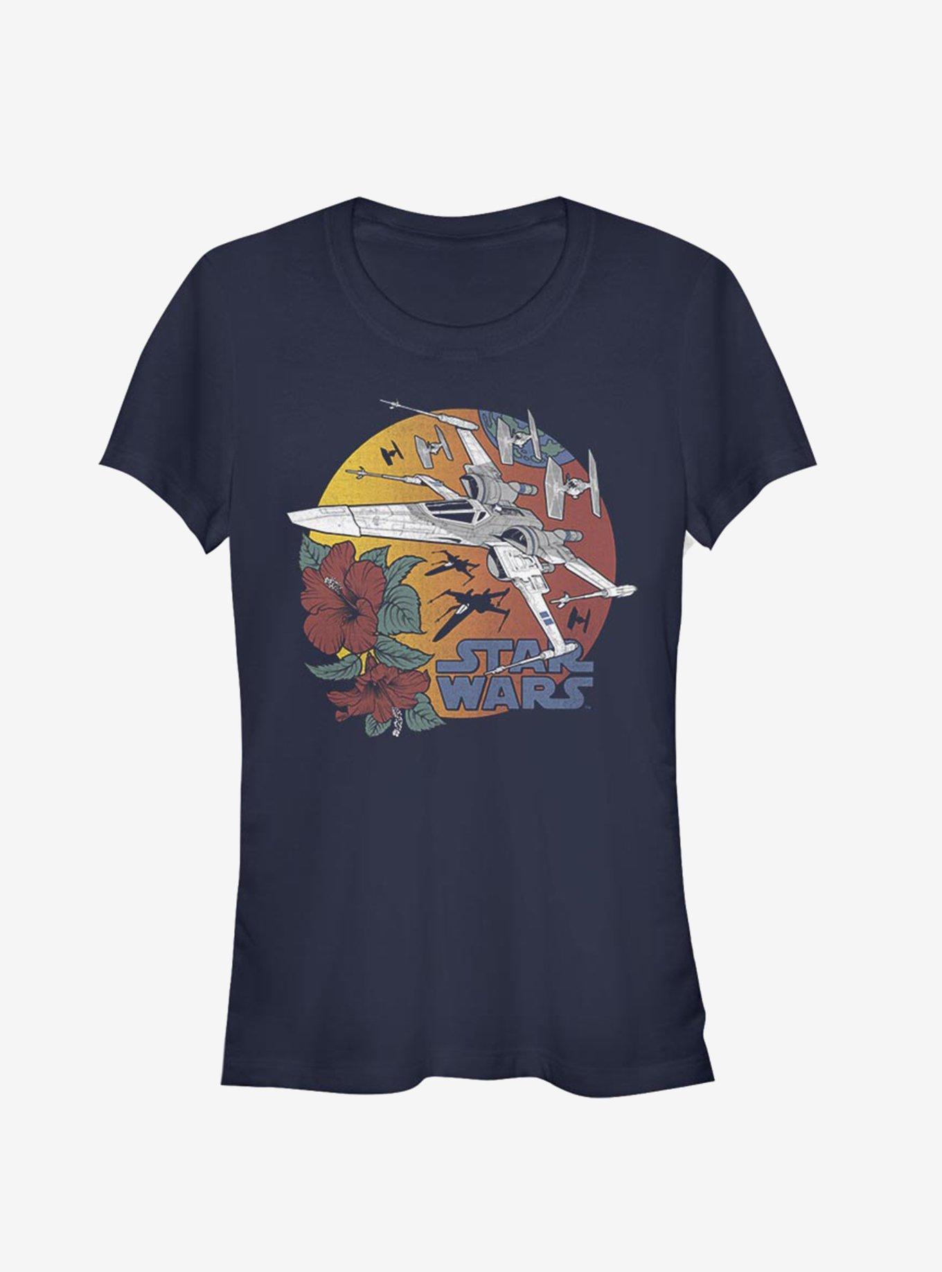 Star Wars Episode IX The Rise Of Skywalker Punch It Girls T-Shirt, NAVY, hi-res