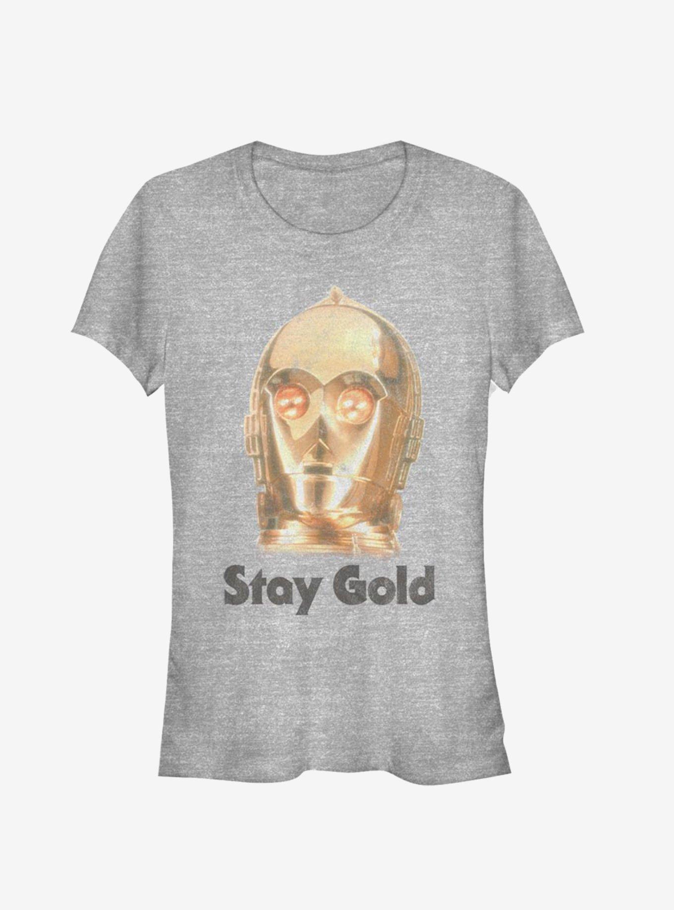 Star Wars Episode IX The Rise Of Skywalker Stay Gold Girls T-Shirt, , hi-res