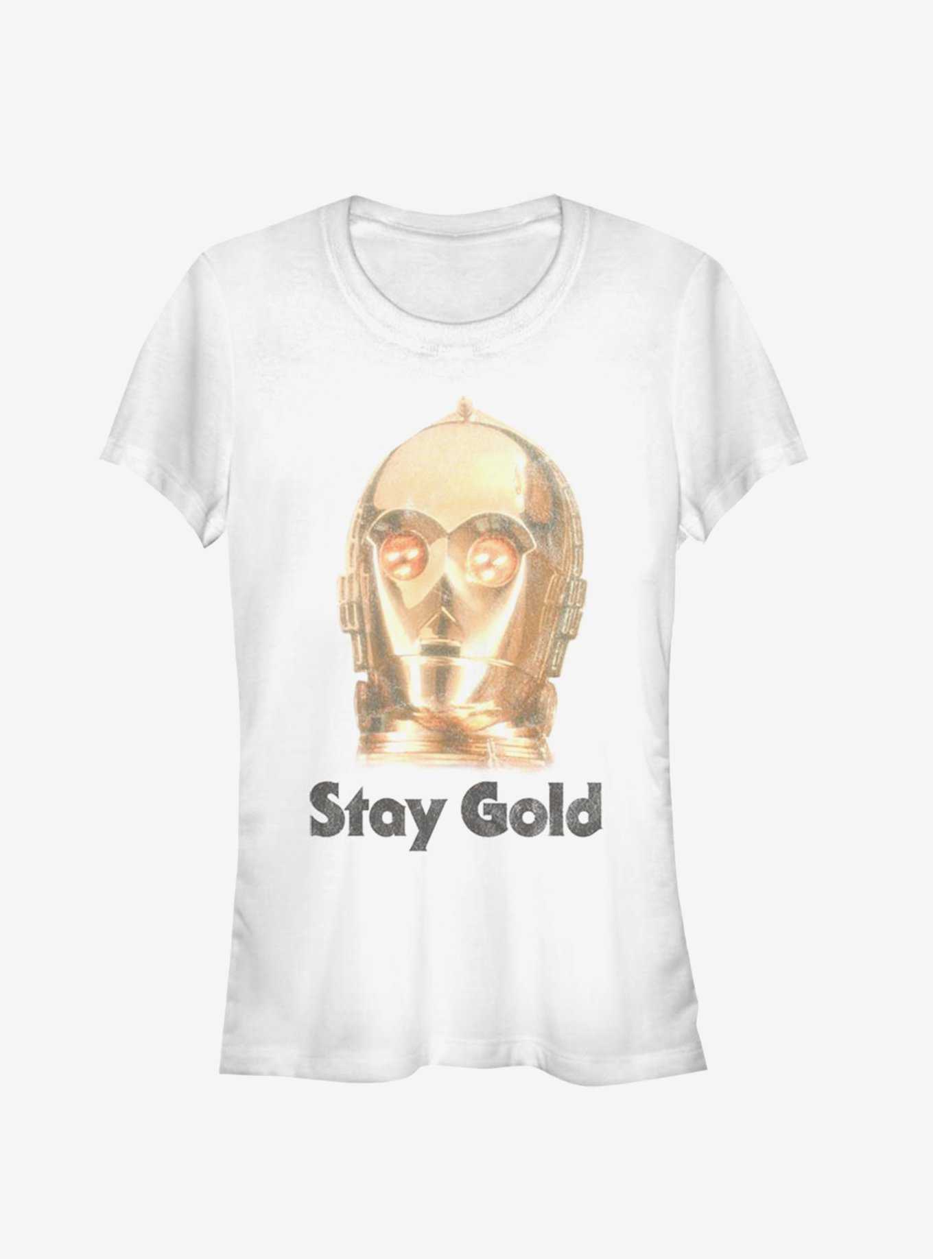 Star Wars Episode IX The Rise Of Skywalker Stay Gold Girls T-Shirt, , hi-res