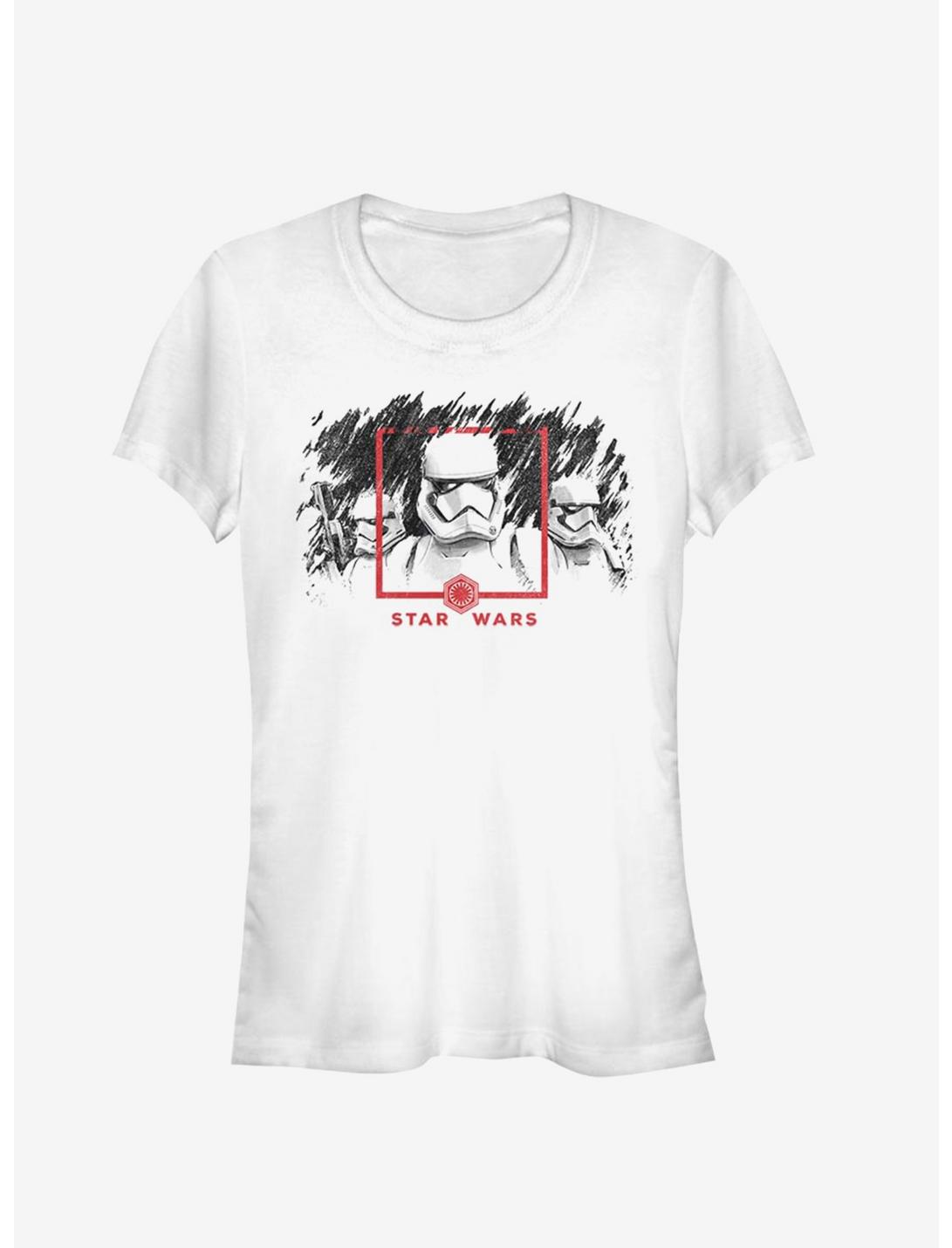 Star Wars Episode IX The Rise Of Skywalker Dawn Patrol Girls T-Shirt, WHITE, hi-res